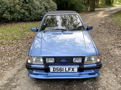 Lot 54 - 1986 Ford MK3 1.6i Cabriolet