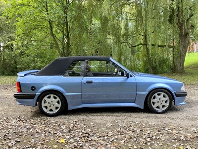 Lot 54 - 1986 Ford MK3 1.6i Cabriolet