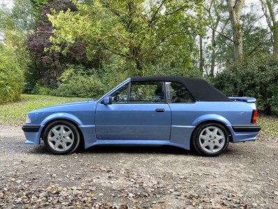 Lot 54 - 1986 Ford MK3 1.6i Cabriolet