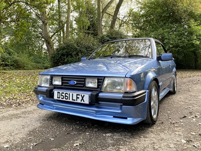 Lot 54 - 1986 Ford MK3 1.6i Cabriolet