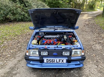 Lot 54 - 1986 Ford MK3 1.6i Cabriolet