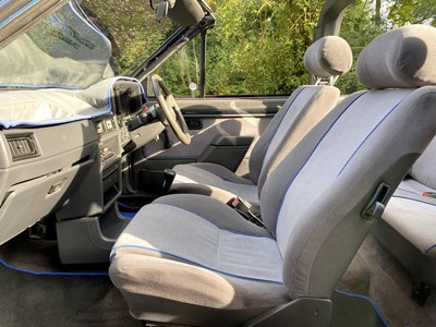 Lot 54 - 1986 Ford MK3 1.6i Cabriolet