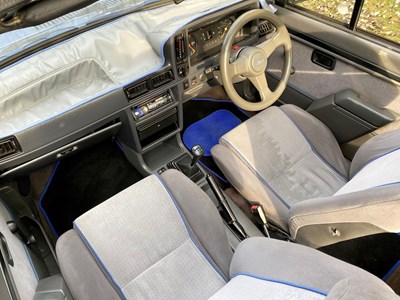 Lot 54 - 1986 Ford MK3 1.6i Cabriolet