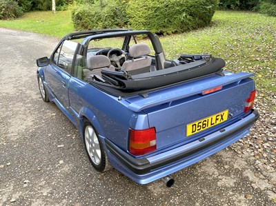 Lot 54 - 1986 Ford MK3 1.6i Cabriolet