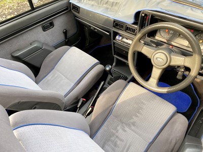 Lot 54 - 1986 Ford MK3 1.6i Cabriolet