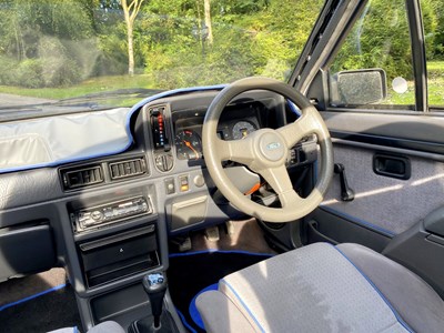 Lot 54 - 1986 Ford MK3 1.6i Cabriolet