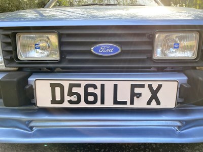 Lot 54 - 1986 Ford MK3 1.6i Cabriolet