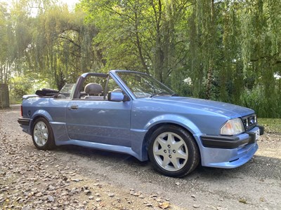 Lot 54 - 1986 Ford MK3 1.6i Cabriolet