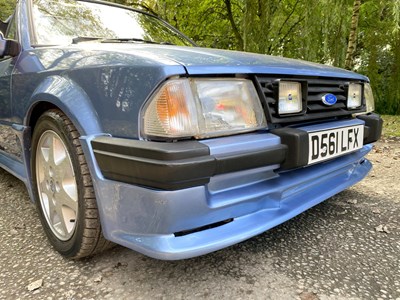 Lot 54 - 1986 Ford MK3 1.6i Cabriolet