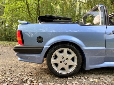Lot 54 - 1986 Ford MK3 1.6i Cabriolet