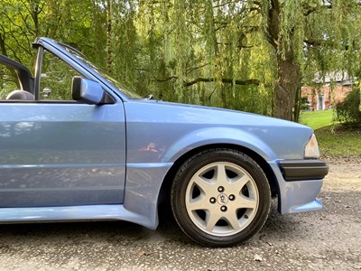Lot 54 - 1986 Ford MK3 1.6i Cabriolet