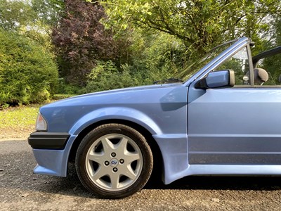 Lot 54 - 1986 Ford MK3 1.6i Cabriolet