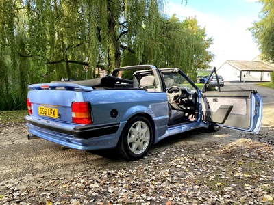 Lot 54 - 1986 Ford MK3 1.6i Cabriolet