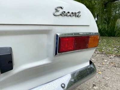 Lot 50 - 1972 YB Turbo-powered Escort