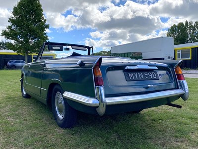 Lot 2 - 1966 Triumph Vitesse Convertible