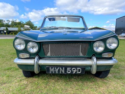 Lot 2 - 1966 Triumph Vitesse Convertible