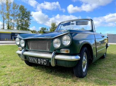 Lot 2 - 1966 Triumph Vitesse Convertible