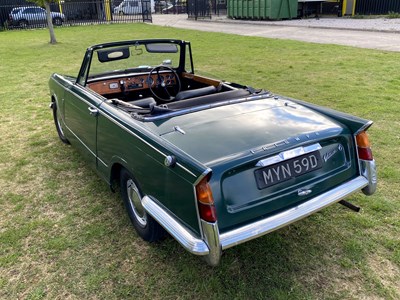 Lot 2 - 1966 Triumph Vitesse Convertible