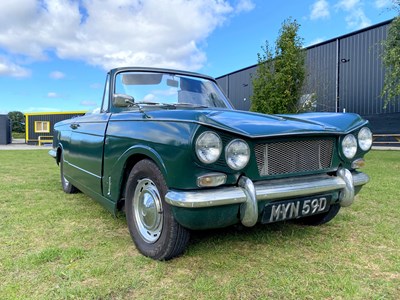 Lot 2 - 1966 Triumph Vitesse Convertible