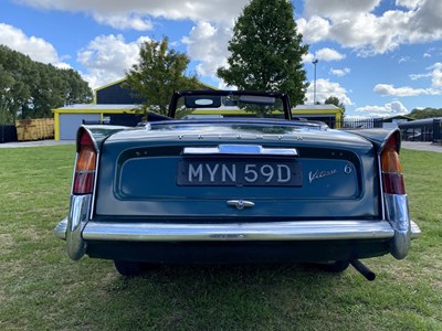 Lot 2 - 1966 Triumph Vitesse Convertible