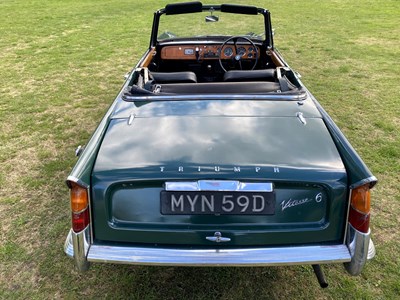 Lot 2 - 1966 Triumph Vitesse Convertible