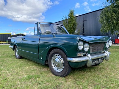Lot 2 - 1966 Triumph Vitesse Convertible