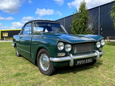 Lot 2 - 1966 Triumph Vitesse Convertible
