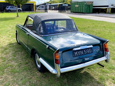 Lot 2 - 1966 Triumph Vitesse Convertible