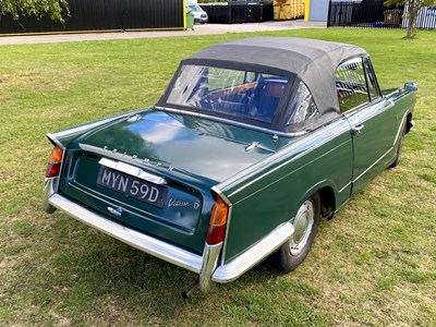 Lot 2 - 1966 Triumph Vitesse Convertible