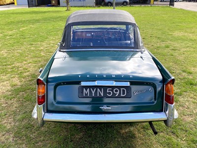 Lot 2 - 1966 Triumph Vitesse Convertible