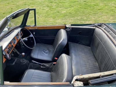 Lot 2 - 1966 Triumph Vitesse Convertible