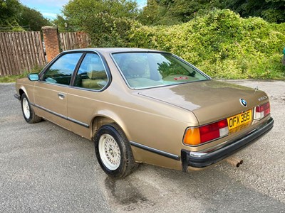 Lot 62 - 1980 BMW 635 CSi