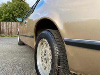 Lot 62 - 1980 BMW 635 CSi
