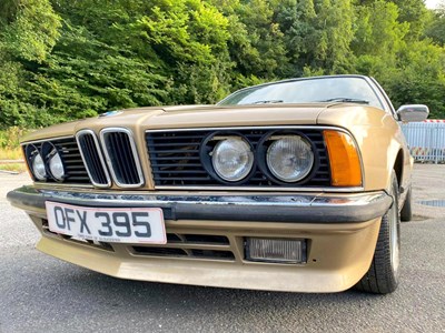 Lot 62 - 1980 BMW 635 CSi