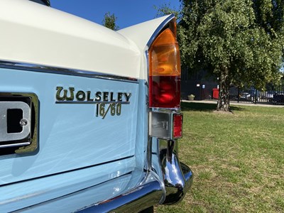 Lot 15 - 1966 Wolsely 16/60