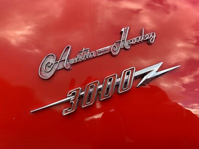Lot 58 - 1959 Austin Healey 3000 MKI