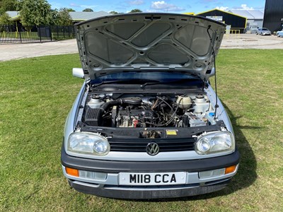 Lot 7 - 1995 Volkswagen Golf Cabriolet