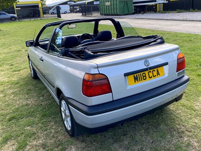 Lot 7 - 1995 Volkswagen Golf Cabriolet
