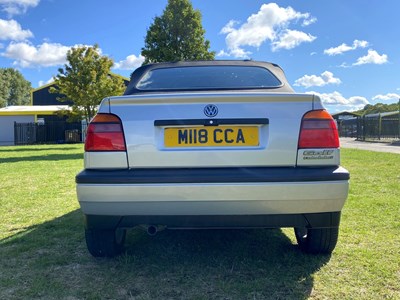 Lot 7 - 1995 Volkswagen Golf Cabriolet