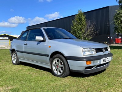 Lot 7 - 1995 Volkswagen Golf Cabriolet