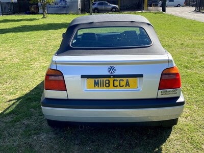 Lot 7 - 1995 Volkswagen Golf Cabriolet