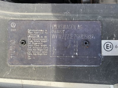 Lot 7 - 1995 Volkswagen Golf Cabriolet