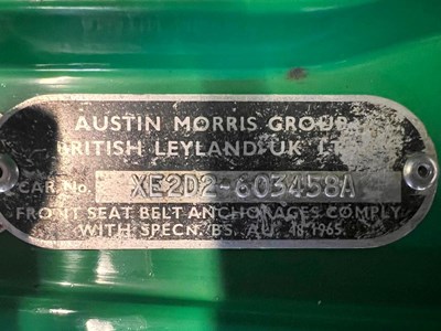 Lot 42 - 1971 Mini 1275 GT