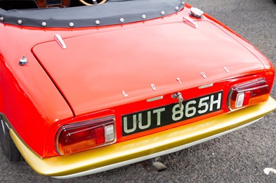 Lot 81 - 1969 Lotus Elan S4 Drophead Coupe