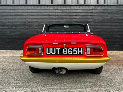 Lot 81 - 1969 Lotus Elan S4 Drophead Coupe