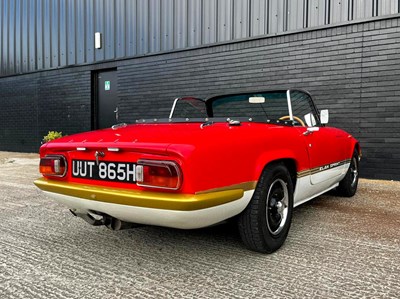Lot 81 - 1969 Lotus Elan S4 Drophead Coupe