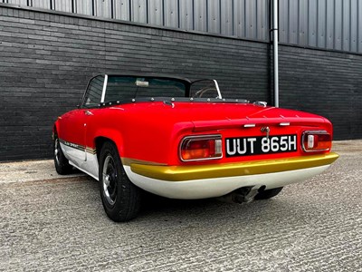 Lot 81 - 1969 Lotus Elan S4 Drophead Coupe