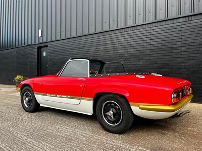 Lot 81 - 1969 Lotus Elan S4 Drophead Coupe