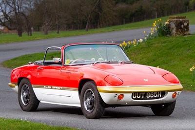 Lot 81 - 1969 Lotus Elan S4 Drophead Coupe