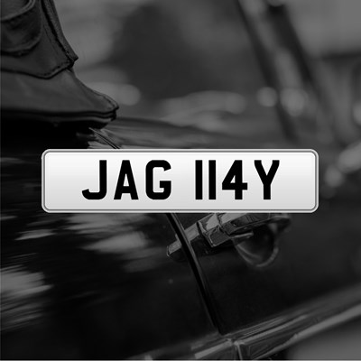 Lot 20 - Registration - JAG 114Y